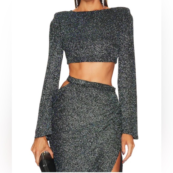 Michael Costello x revolve skirt and top - Picture 2 of 8